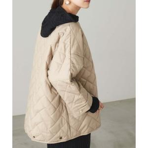 ライナーキルトAラインノーカラーコート
