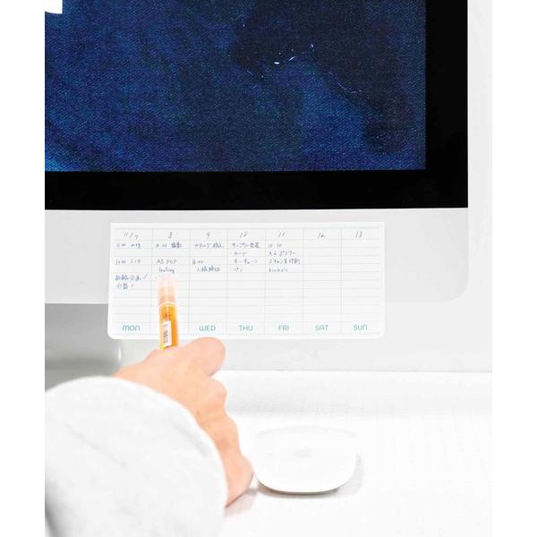 手帳 penco ペンコ スティッキーメモパッド ウィークリー 週間 ふせん フリー スケジュール ...