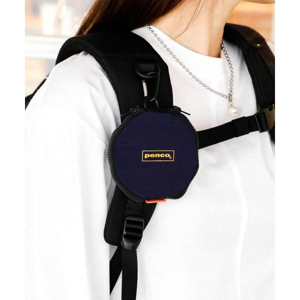 コインケース penco ペンコ ダブルドアパース ミニファスナーポーチ 小物入れ カード コインケ...