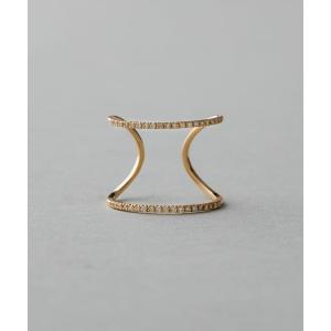 agete（アガット） 指輪 リング K5アンバーピンキーリング レディース