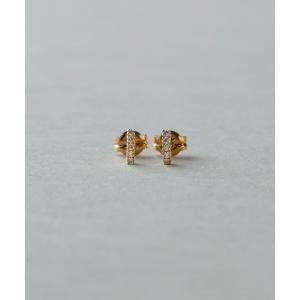 ピアス レディース K18YG パーティクル ピアス｜ZOZOTOWN Yahoo!店