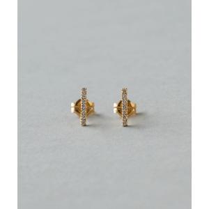 ピアス レディース K18YG パーティクル ピアス｜ZOZOTOWN Yahoo!店