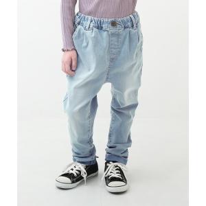 パンツ 楽デニム タックパンツ キッズ 子供服 男の子 女の子