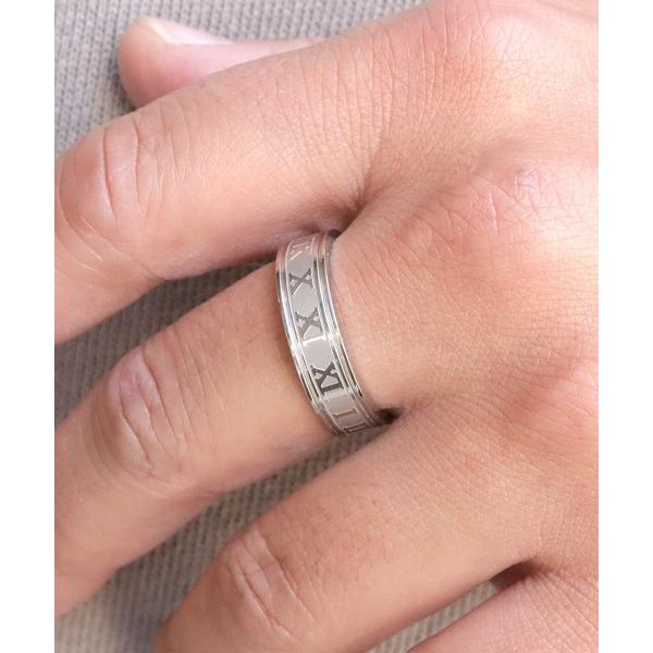 指輪 リング SBG ローマ数字リング メンズ レディース