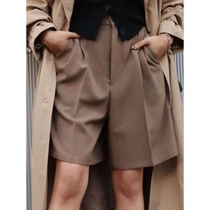 パンツ サイドポケットハーフパンツ レディース