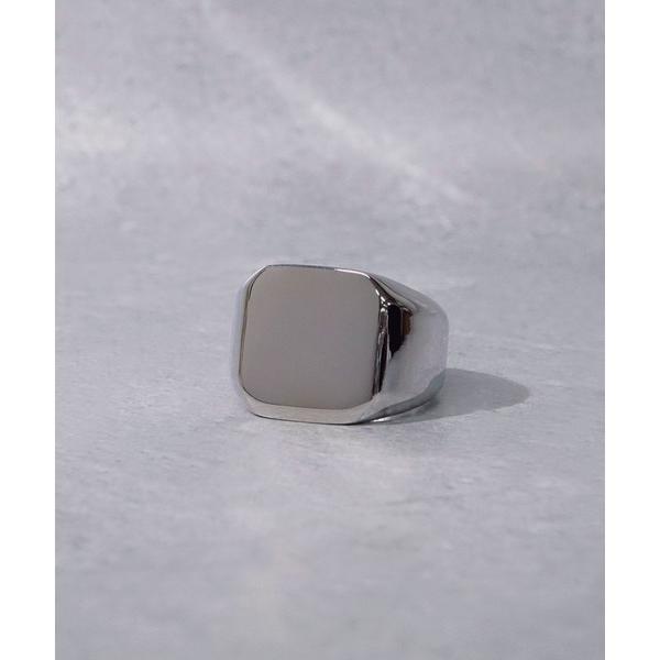 指輪 リング SBG シンプル印台リング メンズ レディース