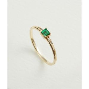 agete（アガット） 指輪 リング K10マルチストーンリング レディース
