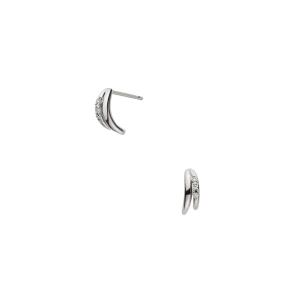 VENDOME AOYAMA ピアス K10 ホワイトコールド クリスティーヌ