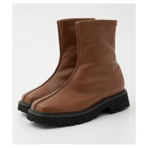 ブーツ フォーレザースクエアブーツ