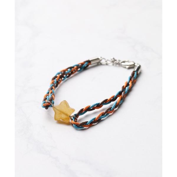 ブレスレット 天然石ワンポイントスター ブレスレット メンズ レディース