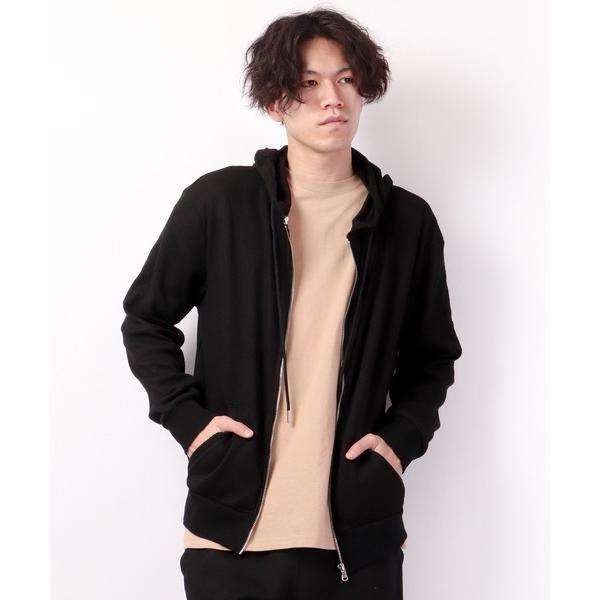 パーカー セットアップ　ワッフル生地zipパーカー メンズ レディース