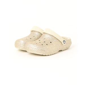 サンダル レディース クロックス crocs クラシック グリッター ラインド クロッグ Classic Glitter Lined Clog｜zozo