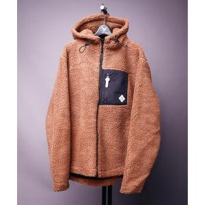 メンズ ジャケット ブルゾン (Z)BL 2021 BOAZIP PARKA/ボアジップ パーカー｜zozo