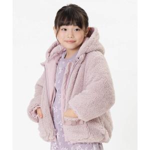 ダウン ダウンジャケット リボンモチーフリバーシブルコート