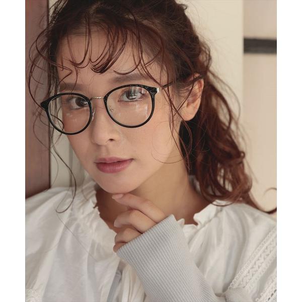 伊達メガネ メガネ 眼鏡 「UVカット率 99％以上」クリアレンズ伊達メガネ レディース