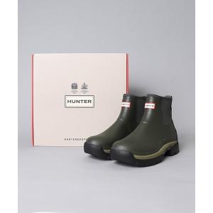 レインシューズ メンズ 「 HUNTER / ハンター 」 mens field balmoral hybrid chelsea / メンズフィールド｜ZOZOTOWN Yahoo!店