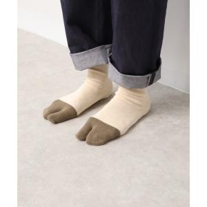 靴下 PAPER COLOR BLOCK TABI SOCKS / 和紙混足袋ソックス「UNISEX」 メンズ レディース