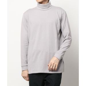 tシャツ COTTON PAPER HIGH STRETCH TURTLENECK PULLOVER / ハイストレッチタートルネックプルオーバー メ