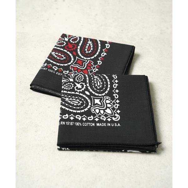 スカーフ バンダナ 「HAV-A-HANK」Made in U.S.A ペイズリー柄 バンダナ メン...