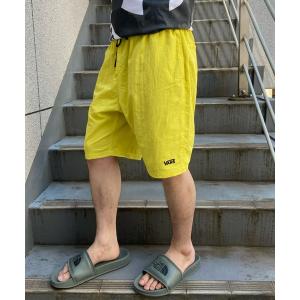 水着 VANS/バンズ 水陸両用 ナイロンショーツ/無地 チェッカーフラッグ