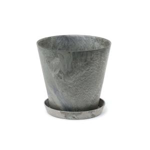 花瓶 amabro ART STONE SAUCER アマブロ アートストーン プランター ソーサ― (S / 7・8号鉢用)｜zozo