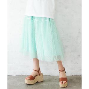 スカート POLKA DOT TULLE SKIRT｜zozo