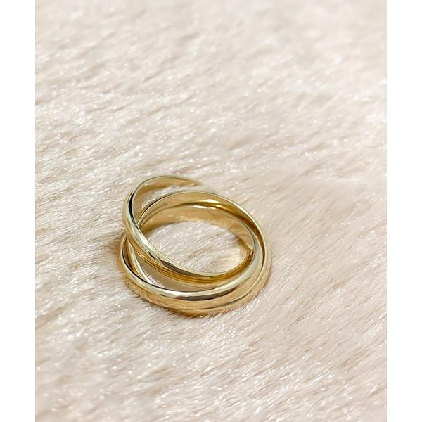 指輪 リング Blanche ブランシュ プレーンデザイントリプルリング Charme (シャルム)...
