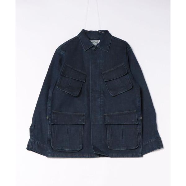デニムジャケット gジャン 「HOUSTON」  ヒューストン  3LAYER DENIM FATI...