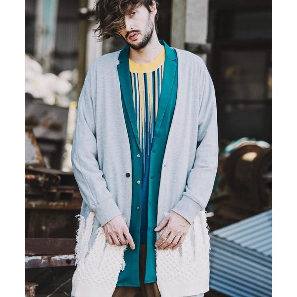 カーディガン 「NO ID.」Dolman Sleeve Long Cardigan / ドルマン ...