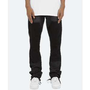 mnml レザーカーゴパンツ 28 MNML】レザー スナップ カーゴパンツ *送料/関税込み* パンツ