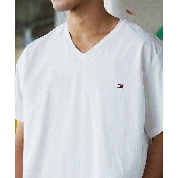 tシャツ TOMMY HILFIGER/トミー ヒルフィガー Tシャツ カットソー 半袖 メンズ レ...