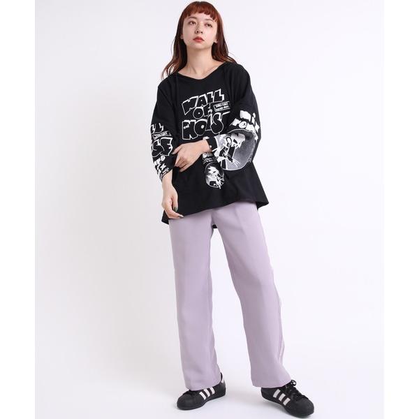 パンツ R3924 GARAGE BOUTIQUEワイドパンツ レディース