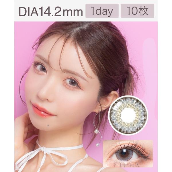 カラコン コンタクトレンズ カラーズコンタクト colors 1day ハーフグレーゴールド（10枚...