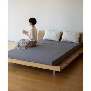 EMOOR（エムール） ベッド 寝具 「GRAND MATTRESS」三つ折りマットレス