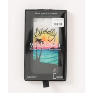 スマホケース 「W」「IW」「wildflower」 iPhone6Plus/6sPlus スマホケース