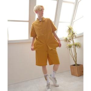 セットアップ FRUIT OF THE LOOM　開襟シャツセットアップ