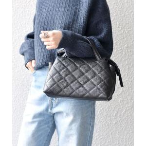 バッグ ボストンバッグ Milos:キルティングボストンバッグ◆