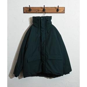 ブルゾン アウター ポリストレッチ ボリューム中綿ジャケット メンズ レディース