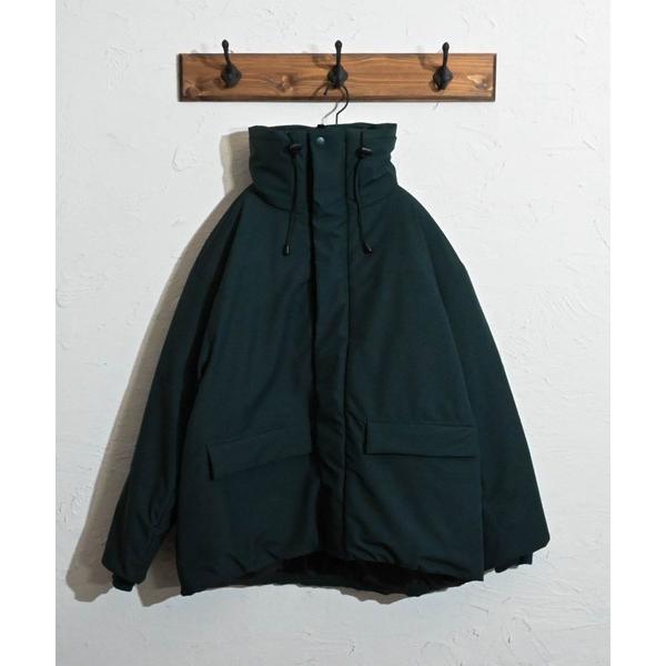 ブルゾン アウター ポリストレッチ ボリューム中綿ジャケット メンズ レディース