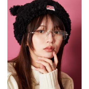 伊達メガネ メガネ 眼鏡 ユニセックスデザイン クリアレンズサングラス 伊達メガネ リムレスメガネ レディース メンズ