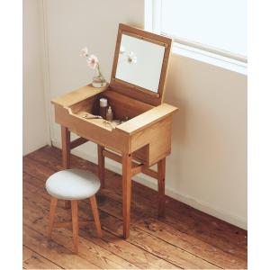 家具 OAK ドレッサーデスク＆スツール