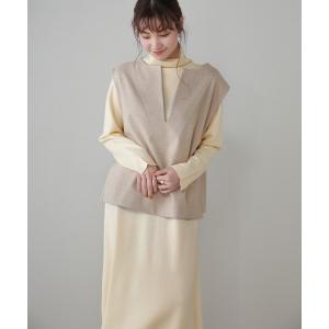 ワンピース ベストレイヤード2WAYロングワンピース