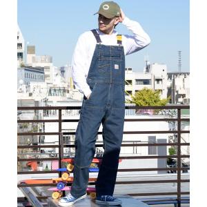 サロペット オーバーオール メンズ Carhartt デニムオーバーオール｜ZOZOTOWN Yahoo!店