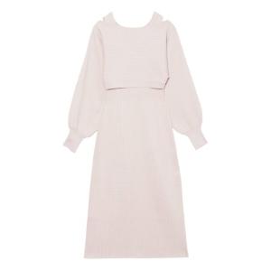 ワンピース ボレロカーデニットワンピース