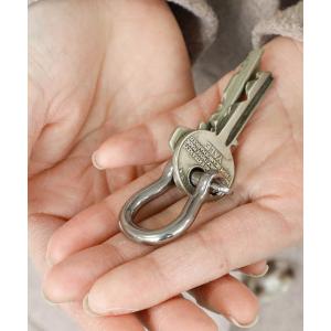 ネコポスOK キーリング カラビナ ブランド ウィチャード ストレート