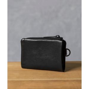 財布 メンズ PATRICK STEPHAN パトリックステファン / Leather micro wallet 'minimal' shine 2