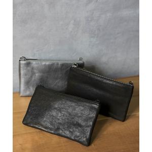 ショルダーバッグ PATRICK STEPHAN パトリックステファン / Leather long wallet fold ’minimal' sh