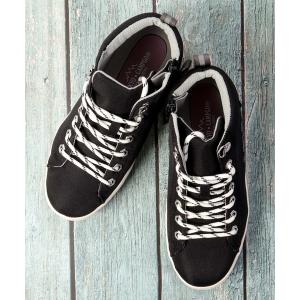 スニーカー 全天候型4cm4時間防水ハイカットスニーカー レディース