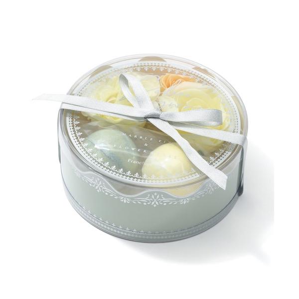 ボディクリーム カドミニョン フィズ＆ペタル ラウンド ライトグリーン （入浴剤）ギフト 女性 贈り...