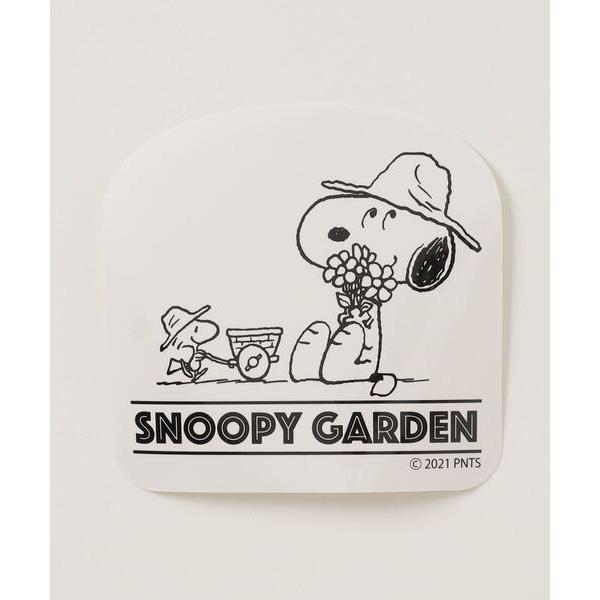 ステッカー メンズ 「SNOOPY GARDEN」 STICKER